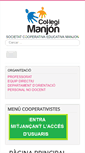 Mobile Screenshot of escolamanjon.com
